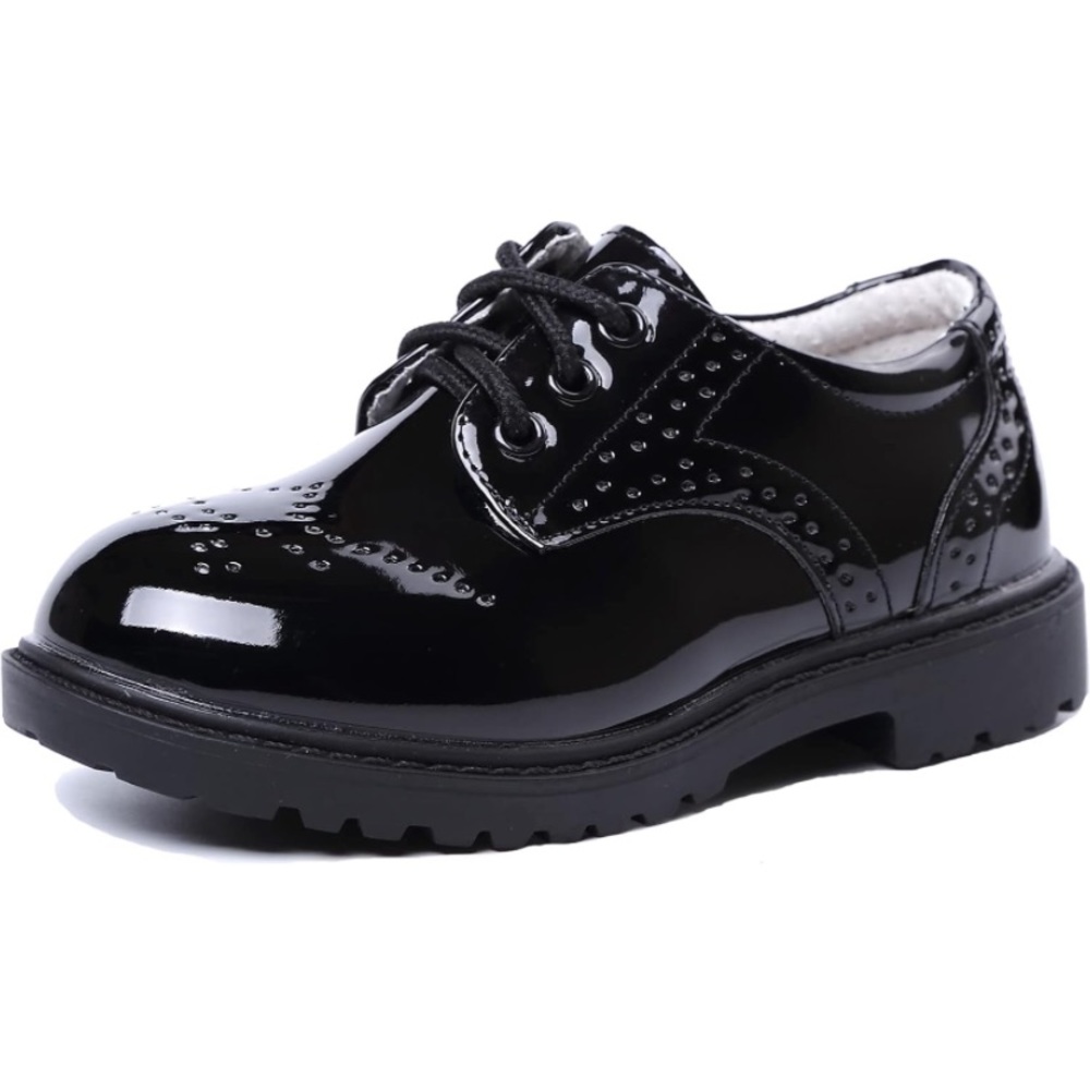 DADAWEN Children's Boy's Girl's Lace-Up Comfort Oxford Dress Shoes